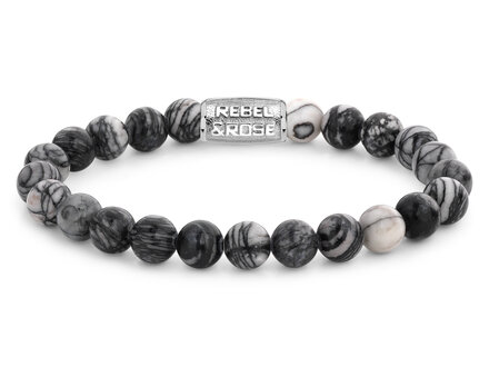 Rebel & Rose Black Wolf - 8mm