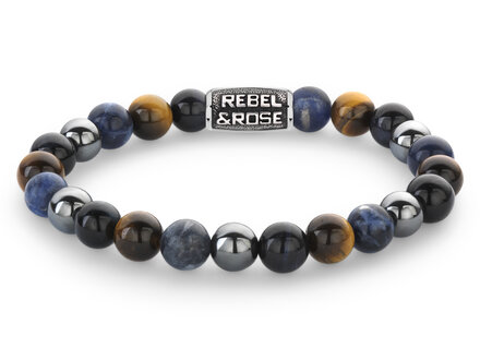 Rebel & Rose Blue Rain Vintage - 8mm