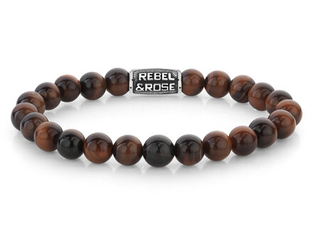 Rebel & Rose Tiger Red Vintage - 8mm