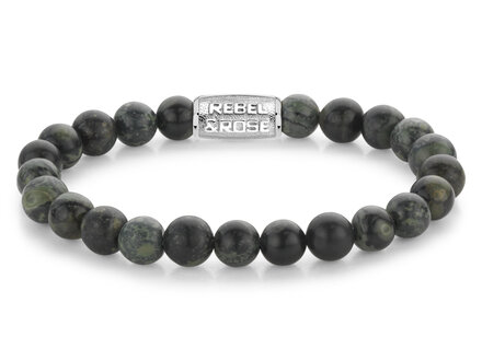 Rebel & Rose Green Rocks - 8mm M