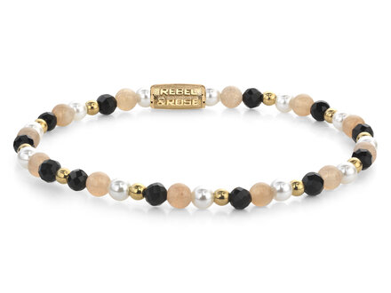 Rebel & Rose Black Glam Rocks Party - 4mm S