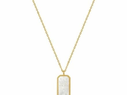 Ania Haie Goldplated Wild Soul Evil Eye anker collier 45cm N030-02G