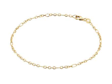 glow 14k goud schakelarmband 18cm 204.2191.18