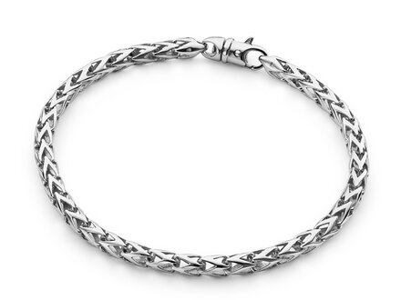 glow Zilver schakelarmband Spiga 20cm 104.0258.20