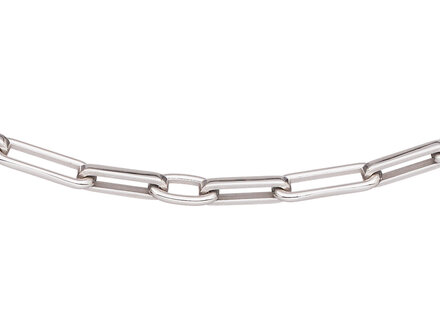 glow Zilver fantasie anker collier 45cm 102.0991.45