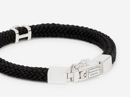 Buddha to Buddha Denise Cord Black armband 780BL E