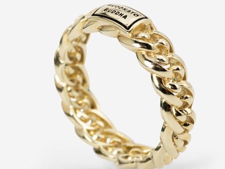 Buddha to Buddha Nathalie XS Ring Gold Vermeil 612GV