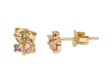 Swing Jewels 14k yellow gold Shine oorstekers ER-K14-24493-C