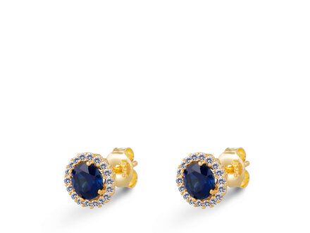 Swing Jewels 14k yellow gold Entourage oorstekers EMDC01-1848-06