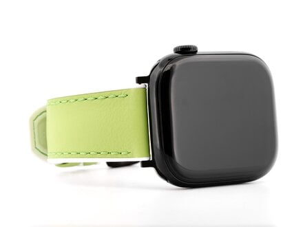 PvZ/Apple Watch Band Max Endurance Dani sport appelgroen/wit silicone 22mm