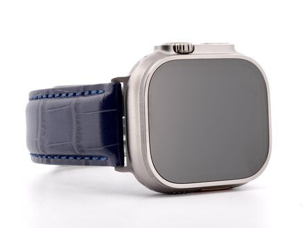 PvZ/Apple Watch Band Ultra titanium Grand Duke 100m-WR blauw 24mm