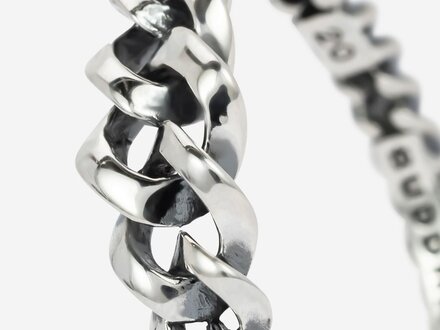 Buddha to Buddha ring Chain Gradient Silver 399