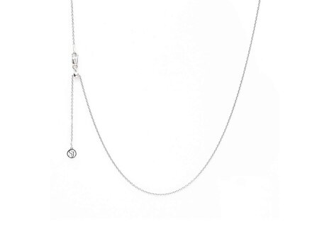 Sif Jakobs zilver Anchor collier zirconia SJ-CL548/45
