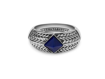 Buddha to Buddha ring ellen stone blue 006BU mt18