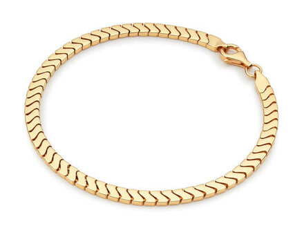 glow Goldplated armband 19cm 104.8986.19