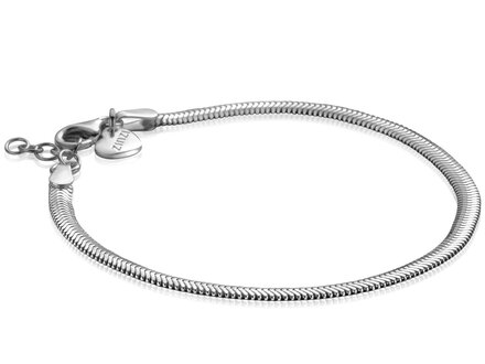 Zinzi Zilver platte slangen-armband 3,5mm ZIA2402
