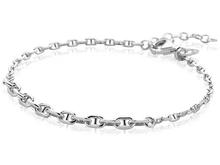 Zinzi zilver armband marine schakels aflopend ZIA2762