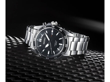 Seiko Kinetic horloge staal SKA785P1