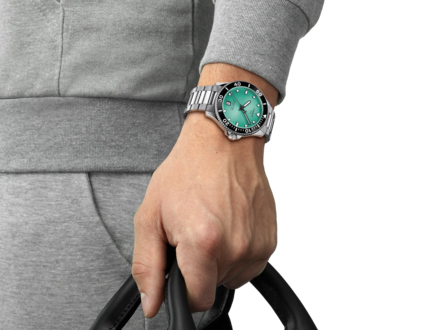 Tissot Seastar 1000 turquoise 40mm T120.410.11.091.00