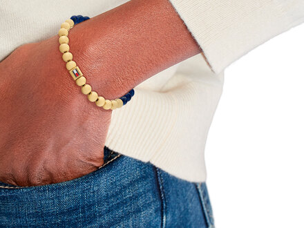 Tommy Hilfiger lapis goldplated armband TJ2780963