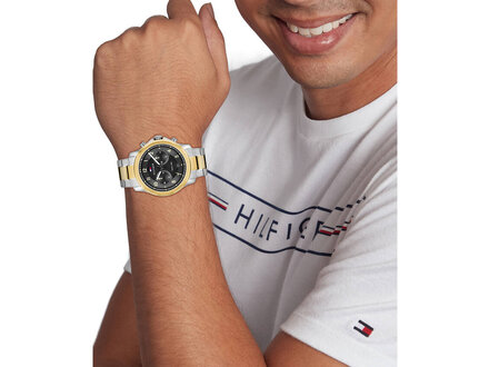 Tommy Hilfiger Wesley bicolor horloge 42mm TH1710627