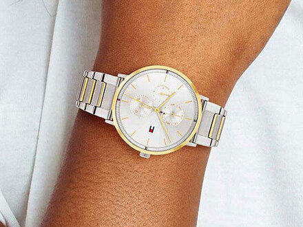 Tommy Hilfiger Jenna bicolor horloge 38mm TH1782299