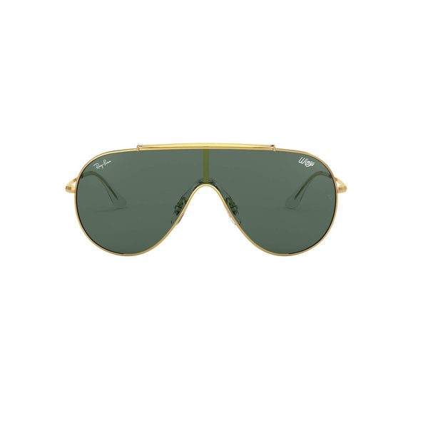 Ray-Ban RB3597 9050 71 Wings Gold Green