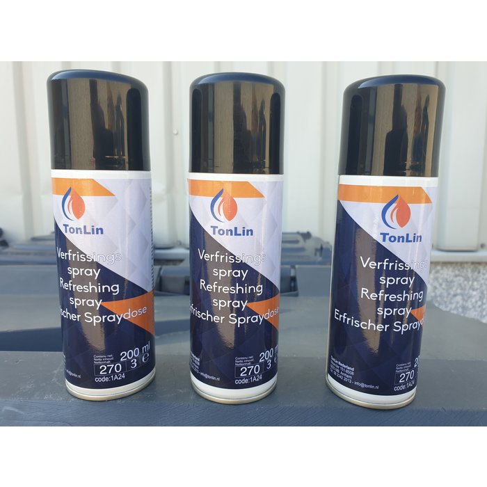 TonLin Airco Verfrisser en Reiniger Spray 200 ml.