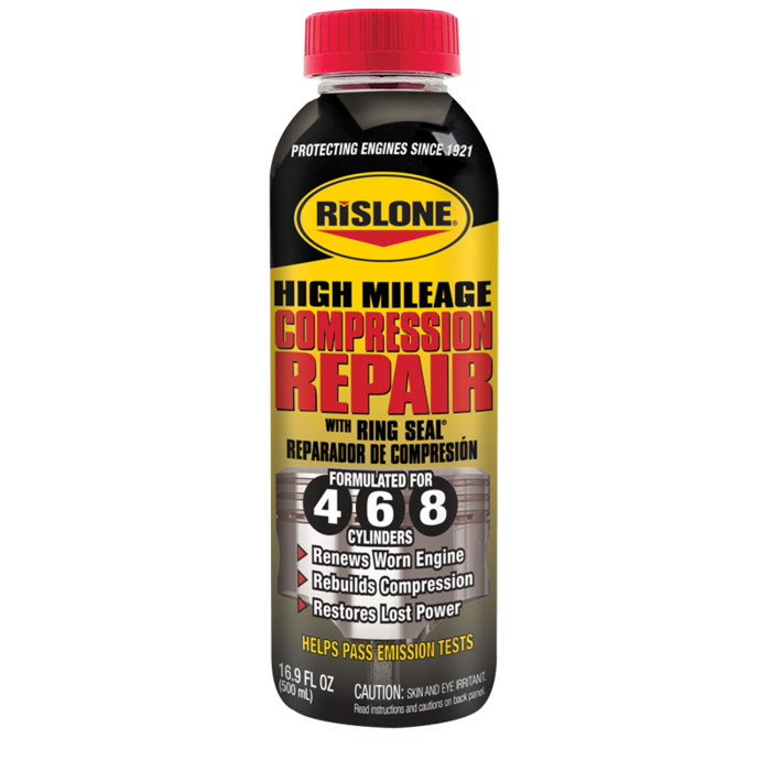 Rislone Compressie Repair zorgt voor meer vermogen en minder olieverbruik
