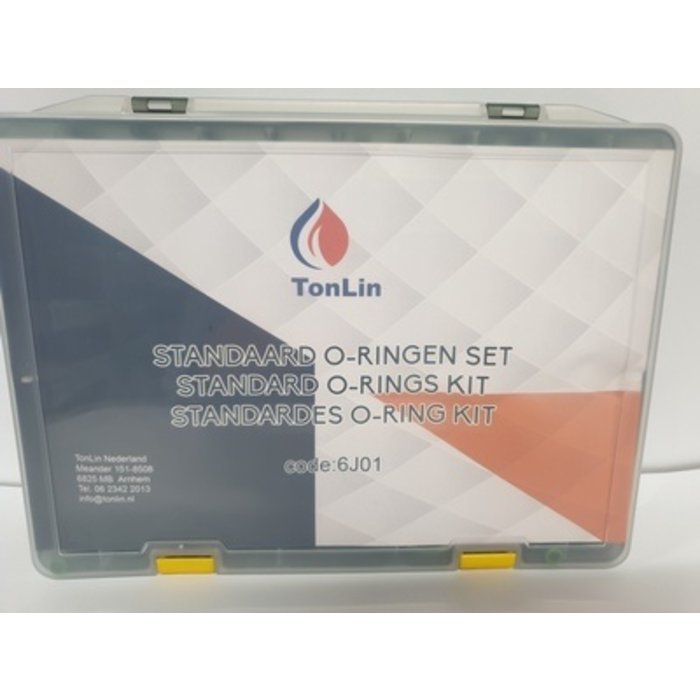 TonLin Grote standaard O-Ringen kit, 29 soorten, 415 stuks