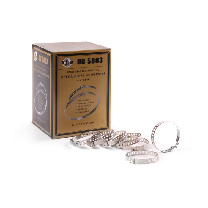 Klembanden klein 20-45 mm.  100 stuks