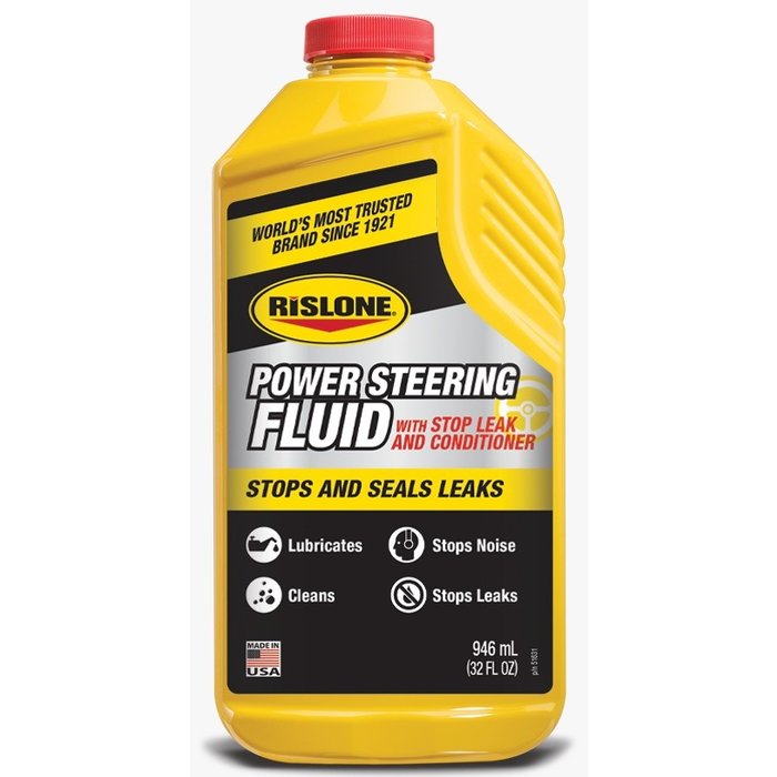 Rislone Power Steering Fluid met stoplek en conditioner