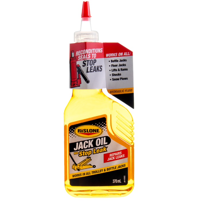 Rislone Jack oil met Stop Leak 370 ml.