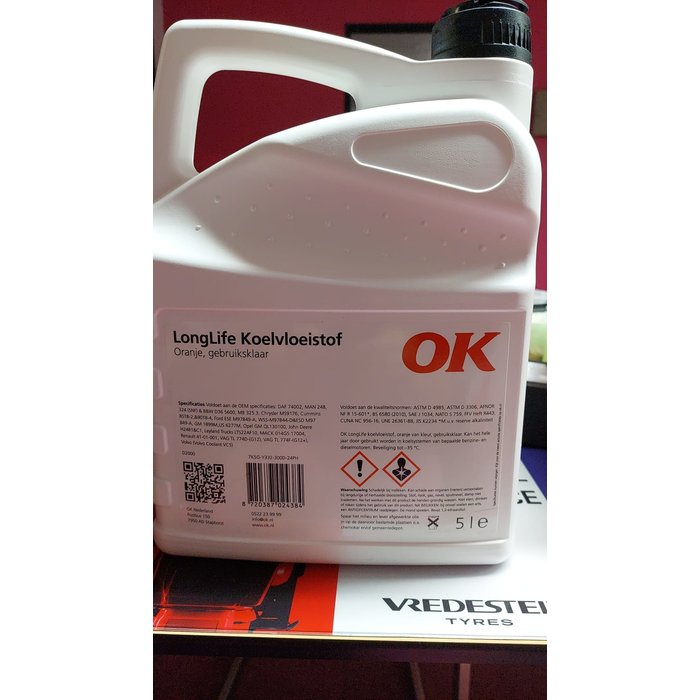 OK Longlife Koelvloeistof 5 ltr.