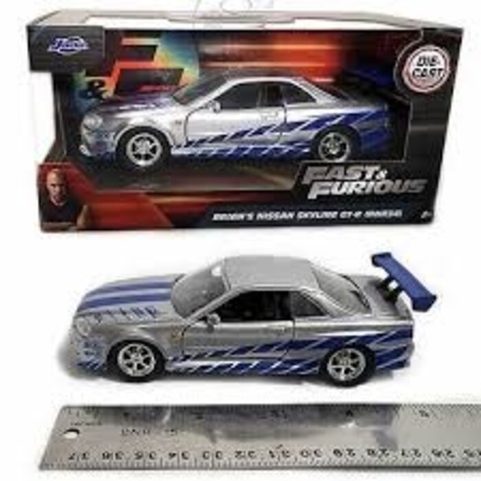 JADA TOYS Brain's Nissan Skyline GT-R (BNR34)