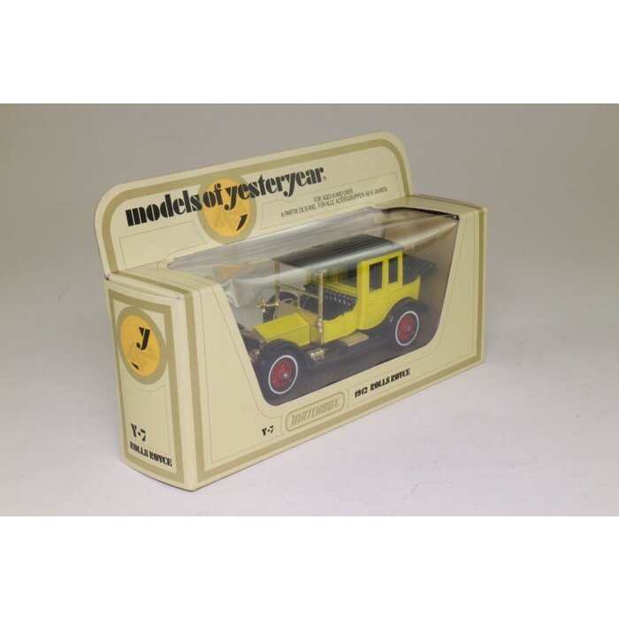 MATCHBOX MODELS of YESTERYEAR Y-7 Rolls Royce 1912