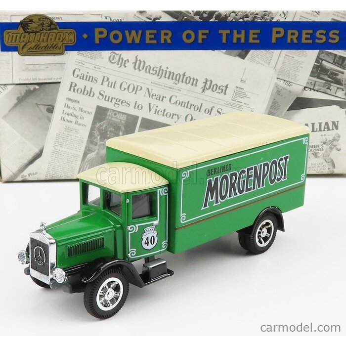 Matchbox Collectibles Power of The Press - YPP 03 1932 Mercedes-Benz L5 "Berliner Morgenpost"