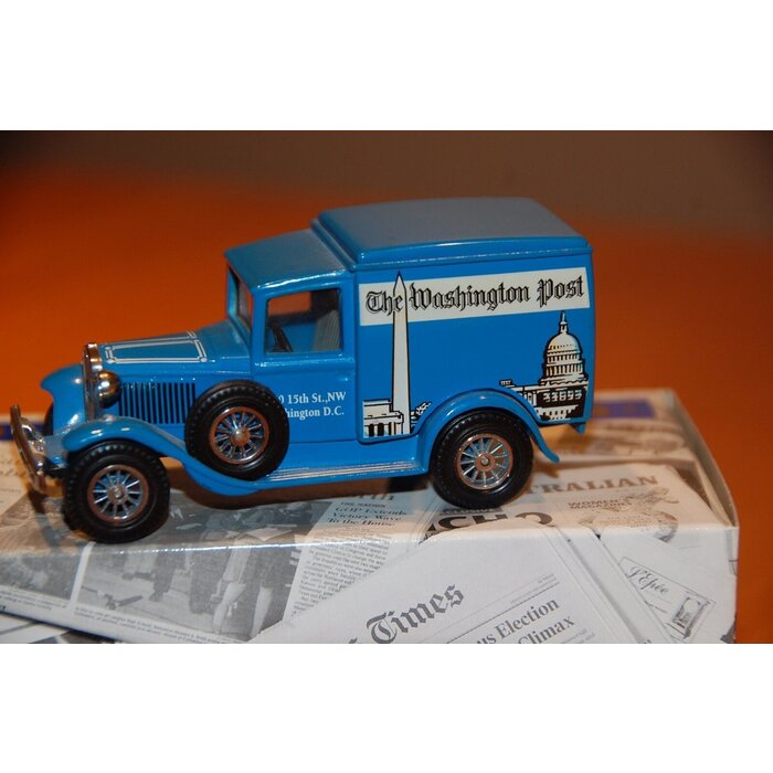 Matchbox Collectibles Power of The Press - YPP 08 - 1930 Model A Ford Van  "The Wasington Post"