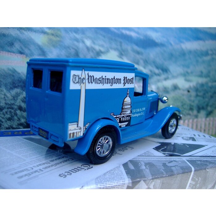 Matchbox Collectibles Power of The Press - YPP 08 - 1930 Model A Ford Van  "The Wasington Post"