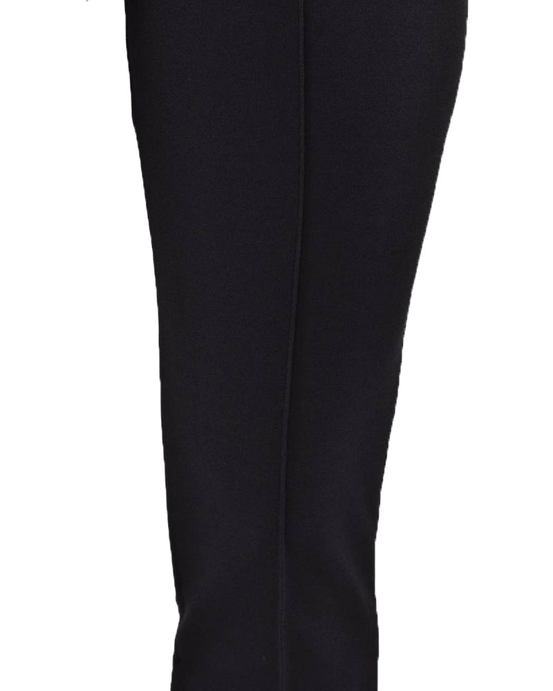 Zwarte pantalon met flared pijpen van Ivivi