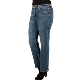 Toxik Blue high waist jeans rechte pijp van Toxik