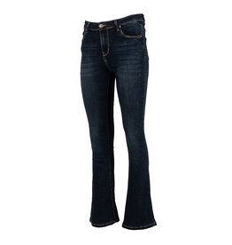 Nina Carter Dark blue flare  jeans van Nina Carter