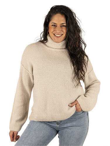 Beige gebreide trui van Sophie&Me