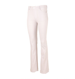 Witte high waist push-up flare jeans van Norfy