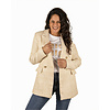 Beige tweed blazer met glitter van Cherry Koko