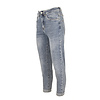 Blue high waist mom jeans van Nina Carter