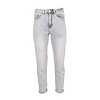 Light blue high waist mom jeans van Nina Carter