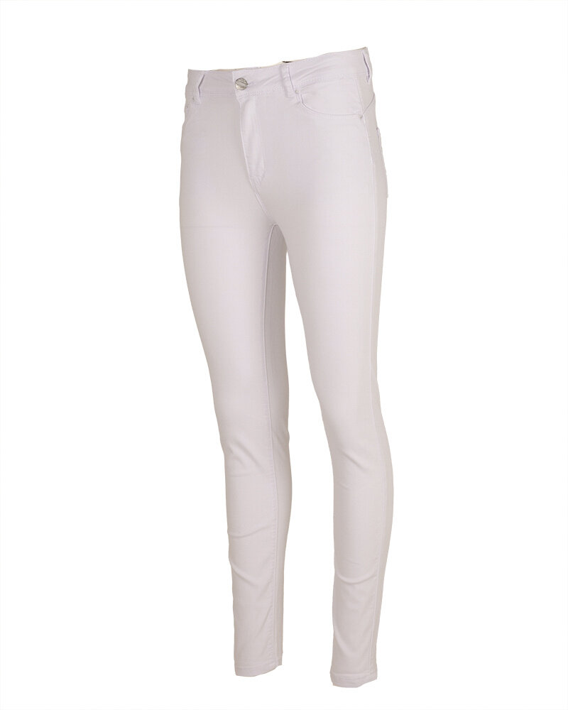 Witte high waist push-up jeans van Norfy