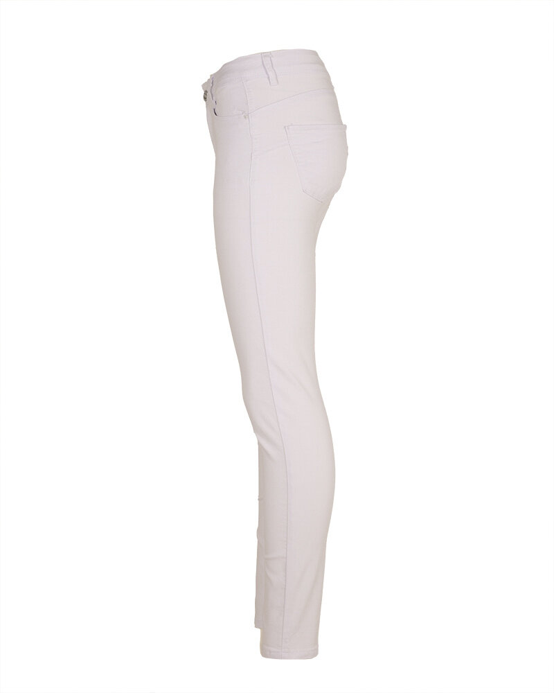 Witte high waist push-up jeans van Norfy