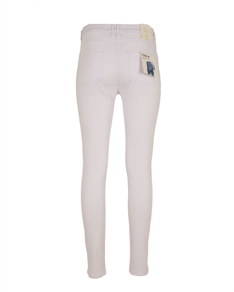 Witte high waist push-up jeans van Norfy